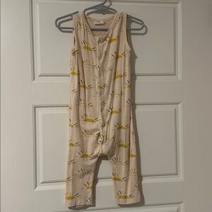 Spearmint Love Cream Sleeveless Romper